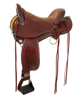 Circle Y Grey Forest Flex2 Trail Saddle 1689 side