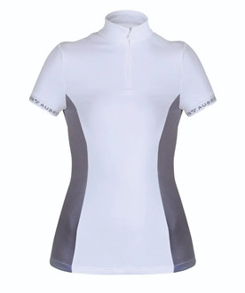 Aubrion Norwich Show Shirt Short Sleeve front