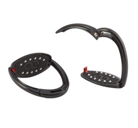 American Equus Elite Escape Safety Stirrup BLACK