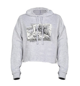 SaltWater Riders Riptide Cropped Hoodie