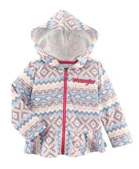 Baby Wrangler Zip Print Hoodie