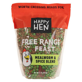 Happy Hen Free Range Feast Mealworm & Spice Blend