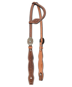 Reinsman Dawson One Ear Headstall OLD WEST 