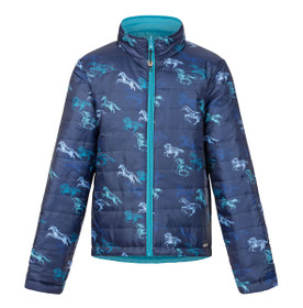 Kids Kerrits Pony Tracks Jacket INK PRINT