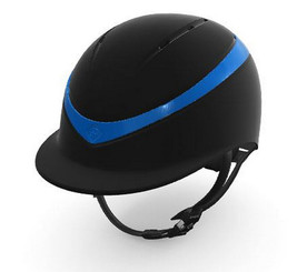 Custom Charles Owen Helmet Example Black/Blue