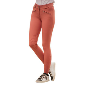 Pénélope Rocky Knee Patch Breeches PEACH FRONT