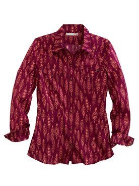 Tin Haul Feathers Print Shirt