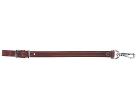Weaver Girth Connector Strap Burgundy Latigo