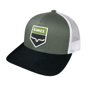 Kimes Ranch Wedge Trucker Hat ARMY