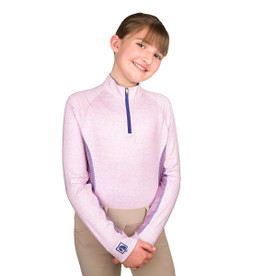 Kids Romfh Graphic Waves Half Zip Sun Shirt FRONT