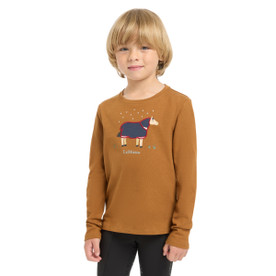 LeMieux Mini Jessie LS Tee GINGER FRONT