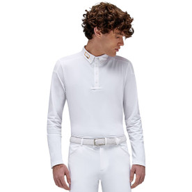 Men's Rider's Gene LS Competition Polo FRONT
