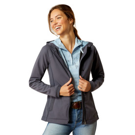 Ariat Parodist Softshell Jacket OMBRE BLUE FRONT