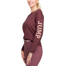 Kastel Denmark Cabernet & Rose Jump Sweater SIDE