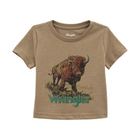 Baby Wrangler Bison Tee