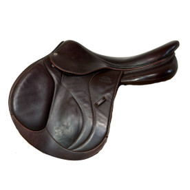 Used Devoucoux Biarritz S Close Contact Jump Saddle left side