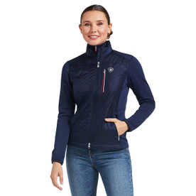 Ariat Fusion Insulated Jacket TEAM NAVY FRONT