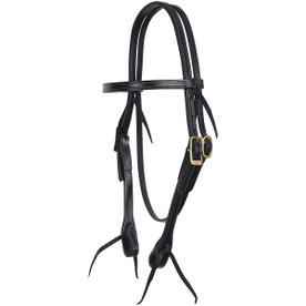 Tucker Heritage Big Bend Headstall BLACK/GREY