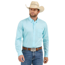 Wrangler CoJo Jacquard Button Down Shirt FRONT