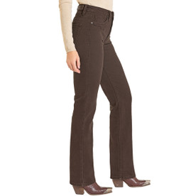 Rock & Roll Denim West Desperado Brown Jean SIDE