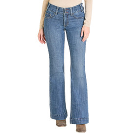 Rock & Roll Denim Double Button Trouser Jeans FRONT