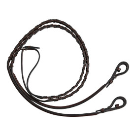 Huntley Fancy Stitch SR Rubber Lined Laced Reins