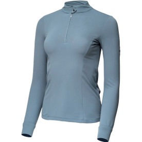 Halter Ego Julia 1/4 Zip Baselayer LIGHT BLUE