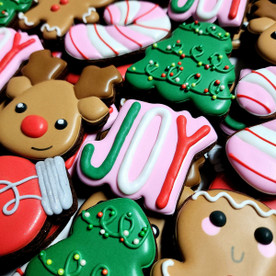 EQC 2025 Christmas Collection Horse Cookies JOY