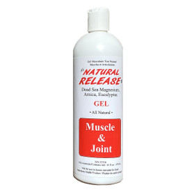 Natural Release muscle gel 16 oz
