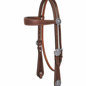 weaver basin-cowboy-browband-headstall