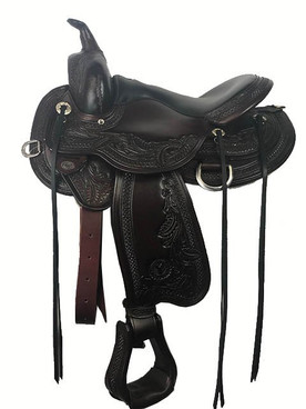 Circle Y Julie Goodnight Wind River Trail Saddle 1750 Left
