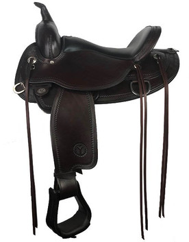 Circle Y Omaha Flex2 Trail Saddle 1554
Left