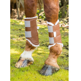 Euro Pro Heidi Front Boots BROWN