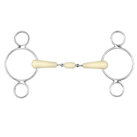 Happy Mouth Double Jointed 2-Ring Pessoa Gag