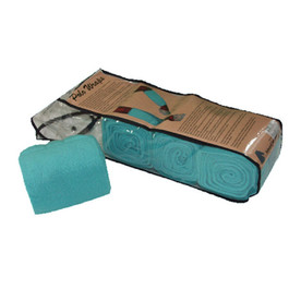 Intrepid Polo Wraps 
Teal set of 4 in package