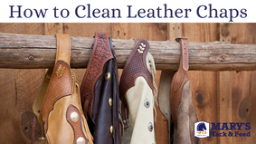 How to Clean Leather Chaps