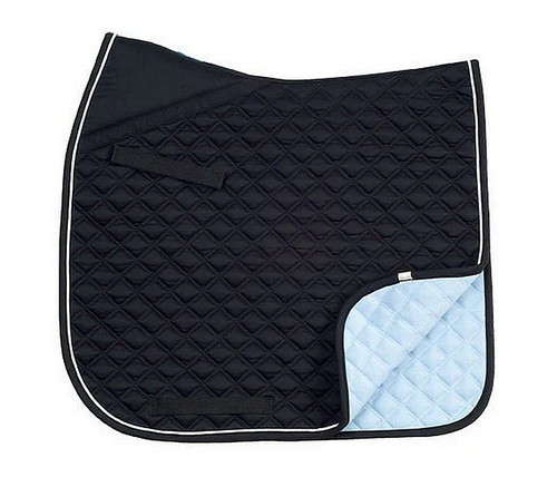 Lettia Pro Series CoolMax Dressage Pad BLACK