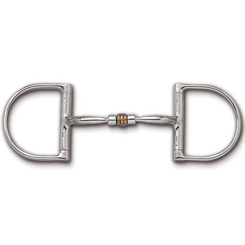 Myler Copper Roller Comfort Snaffle Dee- MB 03 - Level 1