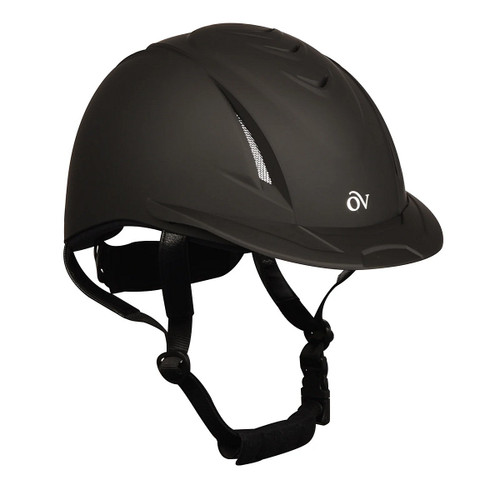 Ovation Deluxe Schooler Helmet BLACK/SILVER 3/4