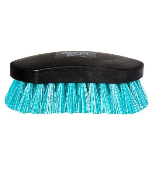 Decker Pony Brush Teal/White