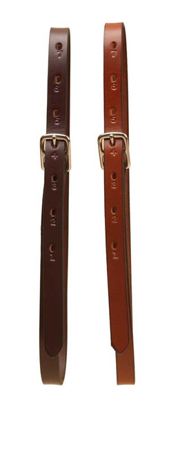 Tory Leather English Stirrup Buckle Belt- Leather Belts