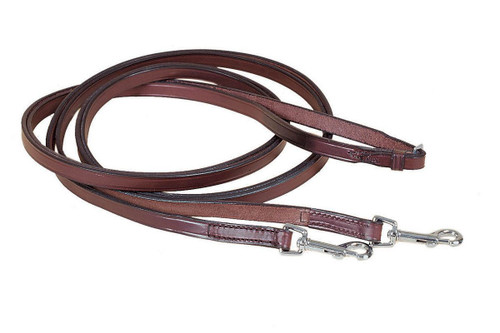 Draw Reins with Snap End HAVANA