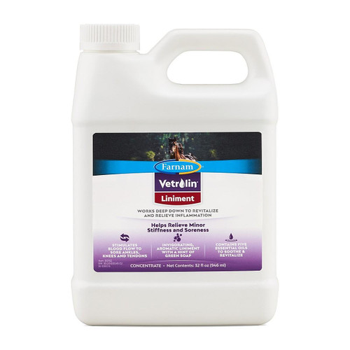 Vetrolin Liniment - 32 oz Front