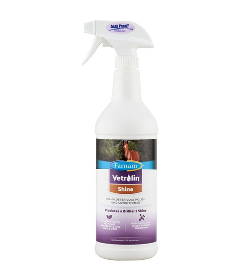 Vetrolin Shine Coat Polish & Conditioner - 32ozspray