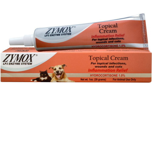 Zymox Topical Cream Pet Hydrocortisone Creams