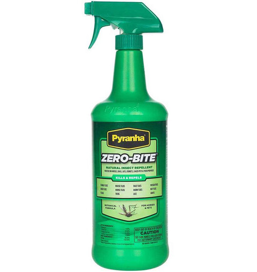 Zero Bite Natural Fly Spray by Pyranha quart spray