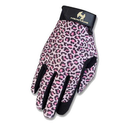 Heritage Performance Glove PINK LEOPARD
