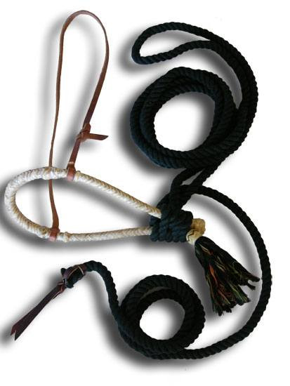 Bosal Hackamore Cheval Bosal En Cuir Brut Naturel Avec Mécate
