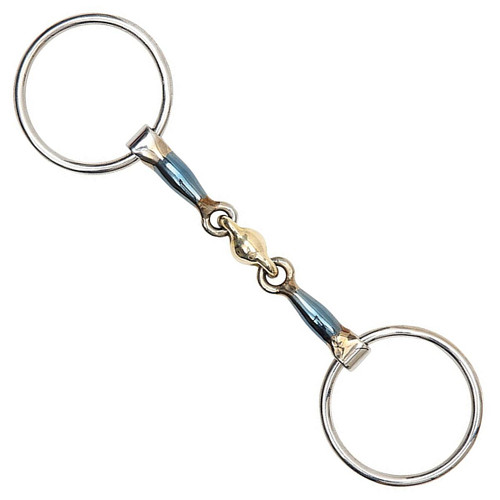 Shires Blue Alloy Lozenge Loose Ring