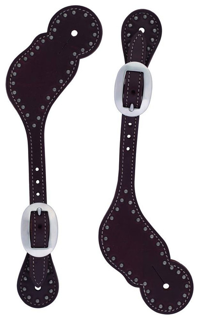 WEAVER SPUR STRAP MENS ADULT BARBED WIRE WESTERN HORSE TACK